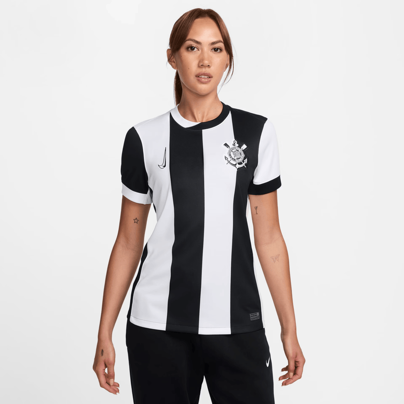 Camisa Feminina do Corinthians III 2024/25 + PERSONALIZAÇÃO GRÁTIS