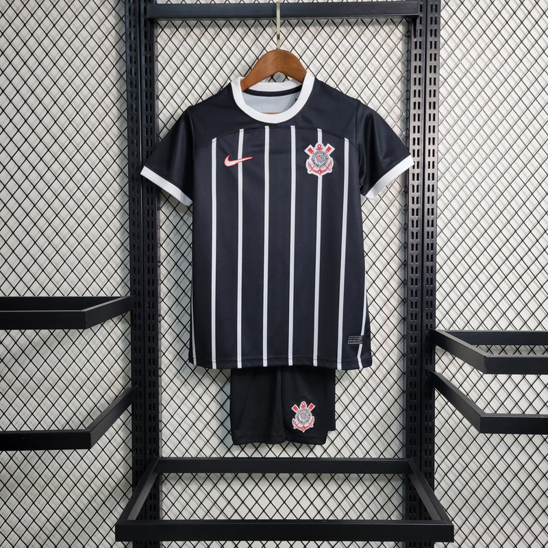 Kit Infantil Corinthians II 2023/24 + PERSONALIZAÇÃO GRÁTIS