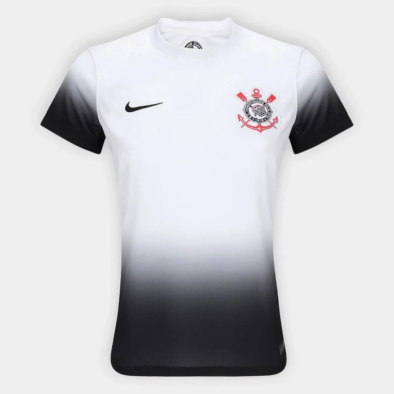 camisa branca feminina corinthians