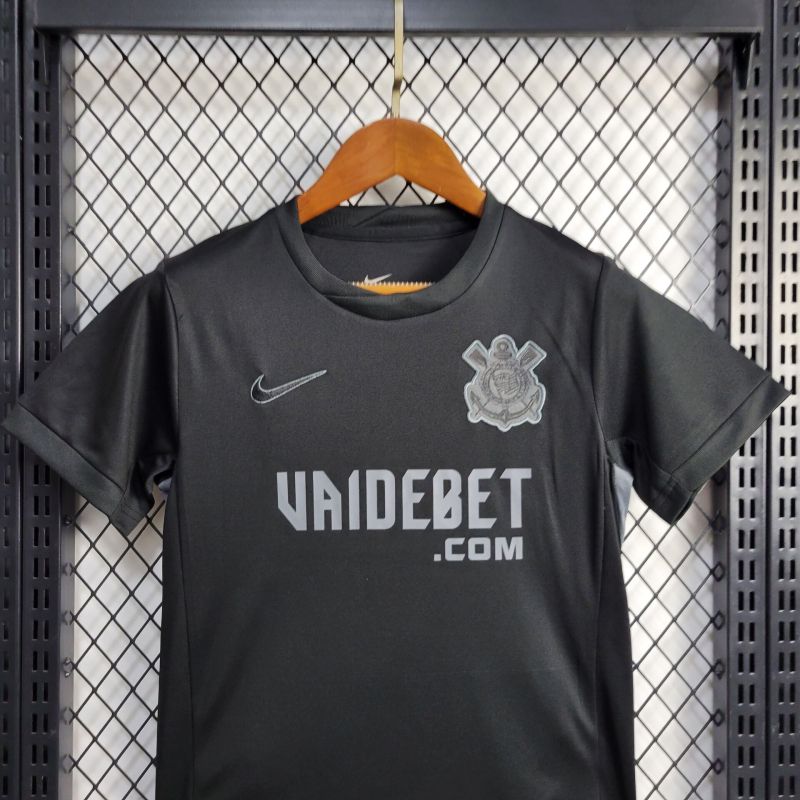 Kit Infantil Corinthians II 2024/25 + PERSONALIZAÇÃO GRÁTIS