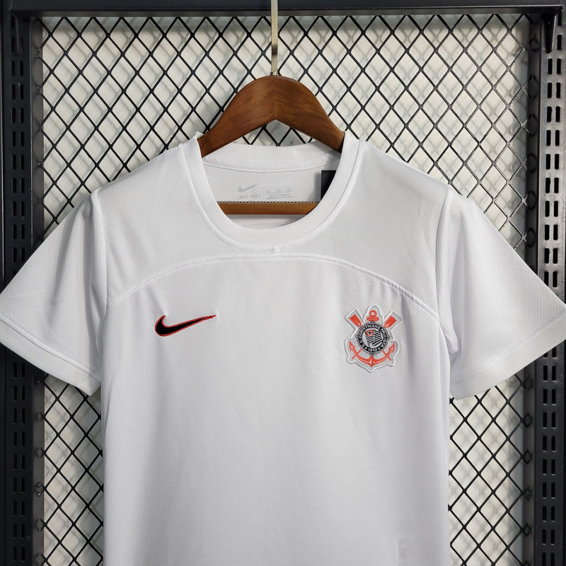 Kit Infantil Corinthians I 2023/24 + PERSONALIZAÇÃO GRÁTIS