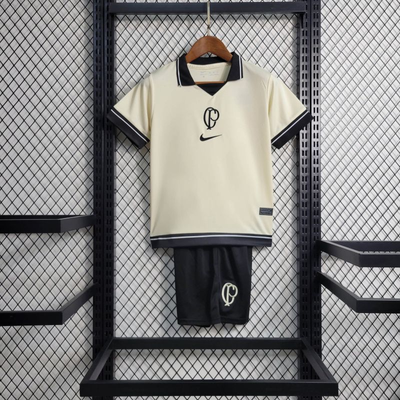 Kit Infantil Corinthians IV 2023/24 + PERSONALIZAÇÃO GRÁTIS